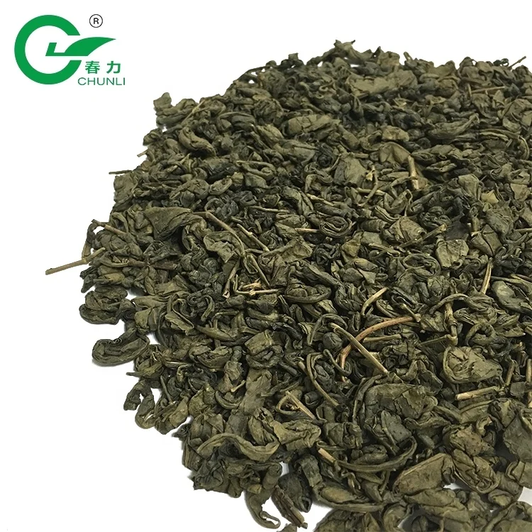 OEM Brand Loose Leaf Gunpowder 9375 Wholesale Price in Bulk Green Tea Muslim Drink Bags Packaging Tea Macha