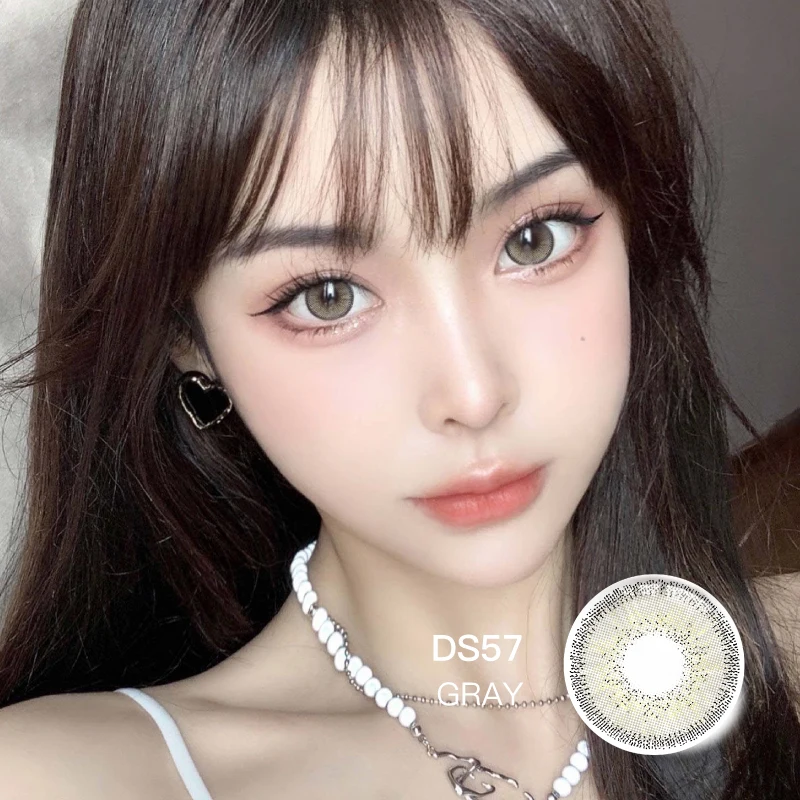 DS57 Miiemo Gray Color Lens Hot Selling Color Contact Lens Wholesale Price Monthly Contact New Arrival