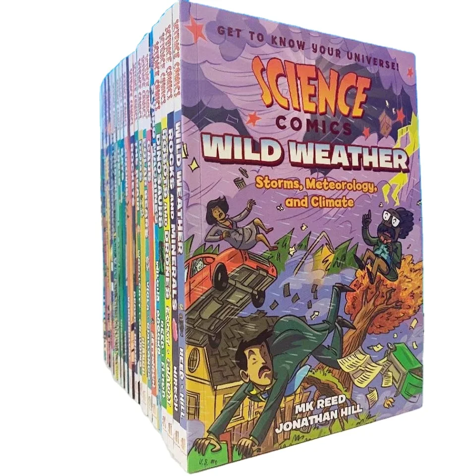 Book Set Customized Comic Book Printing Paper Manga Comic Book Wholesalers