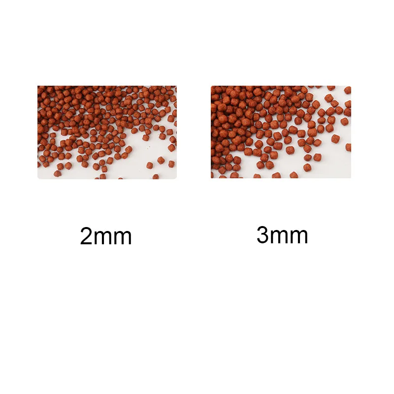 
High protein fish food color enhancer food aquarium Flowerhorn fish food 