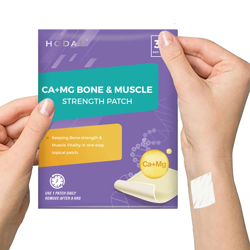 Bone Strengthening Calcium & Magnesium Bone Muscle Strength Patch Designed for Bone Health