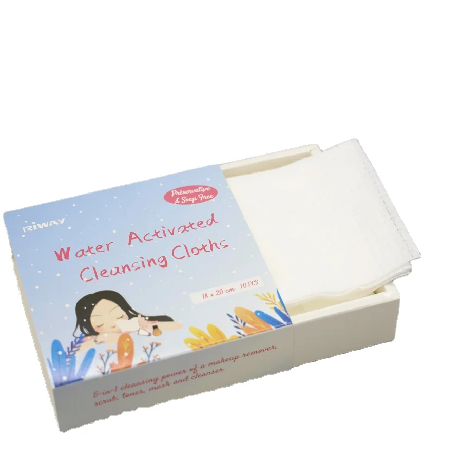 Excellent material 3 in 1 function amino acid bubble cleaning cotton disposable face towel travel facial makeup wipes
