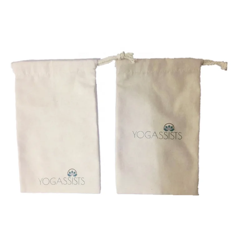 
JEYCO BAGS Customized logo most popular design small size recycled organic cotton drawstring bag for gifts 