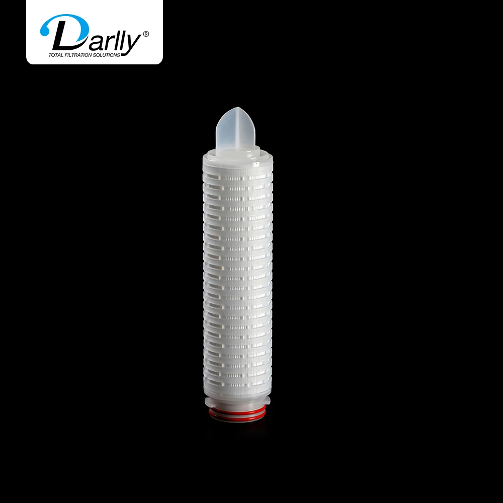 End cap 222/226 PP pleated membrane filter 5 micron for RO system column cartridge