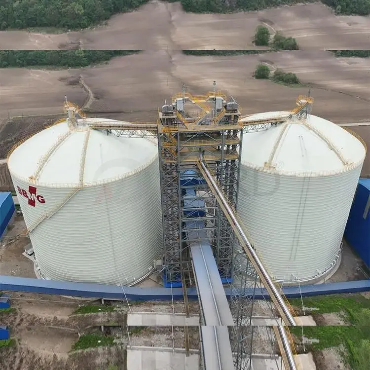 Large cement steel silo 20000 tons silo