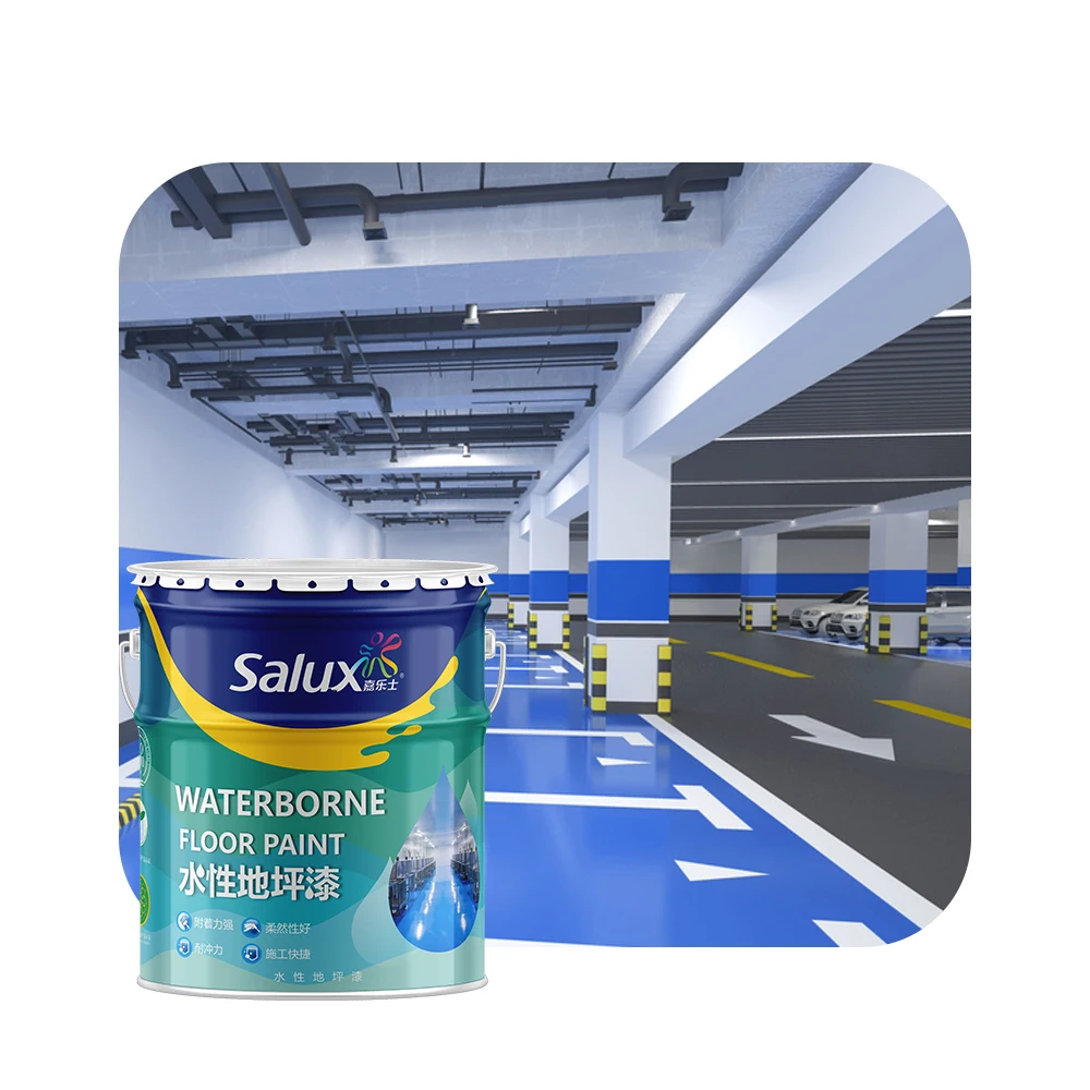 Salux Epoxy Resin Self-leveling Floor Paint Color Water Based Epoxy Floor Coating&Paint