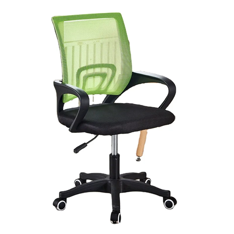 Hot selling Small mesh office seminar mesh lumbar support conference chairs armrest with wheels