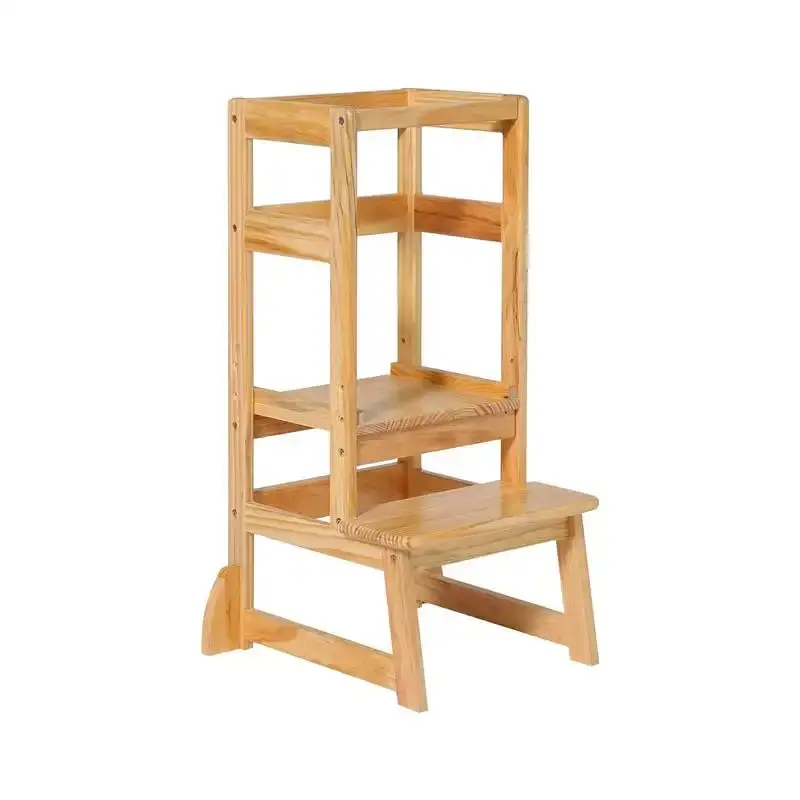 Montessori Collapsible Adjustable Tower Torre De Aprendizaje Montessori Kitchen Stool Step Learning Tower