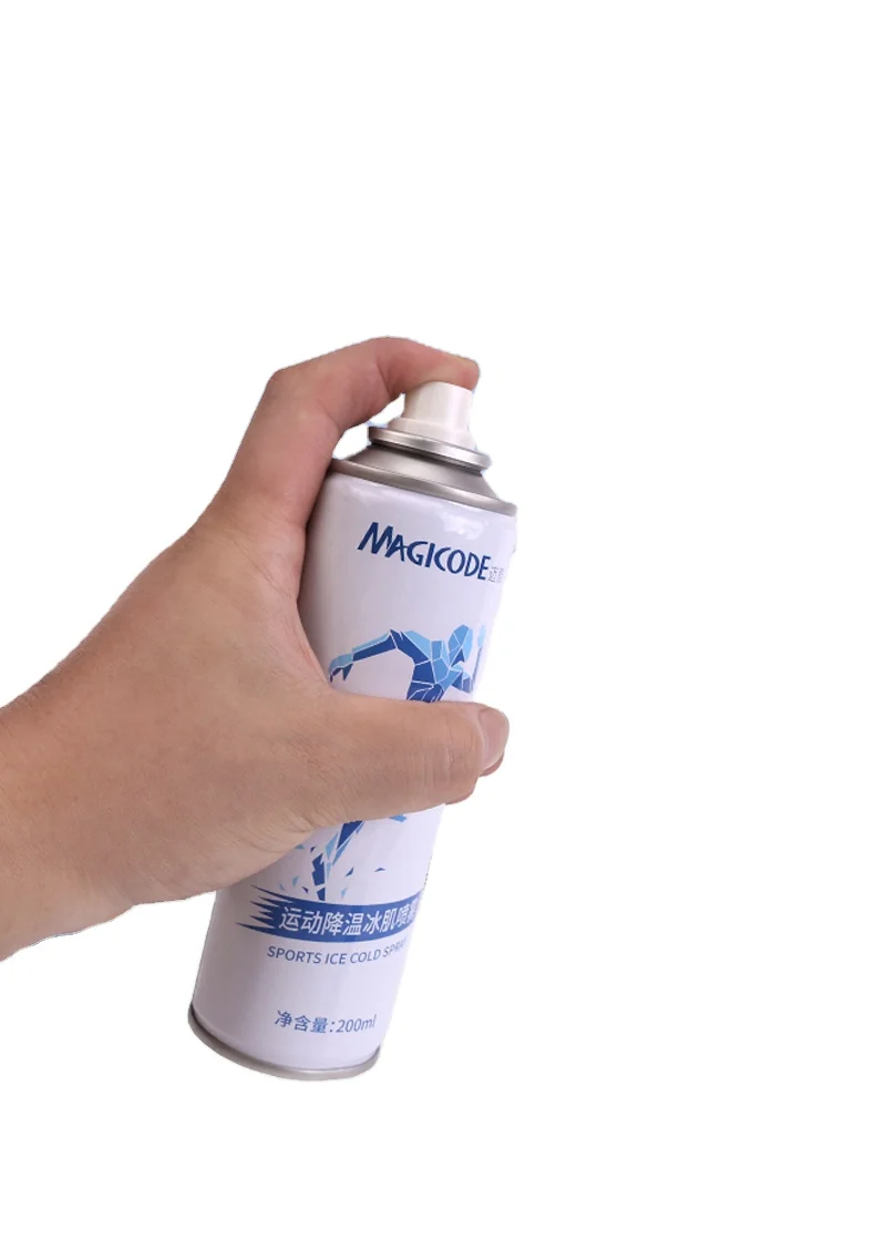 Factory Wholesale Sports Ice Cold Spray 200ml Spray for Alleviating Sprain