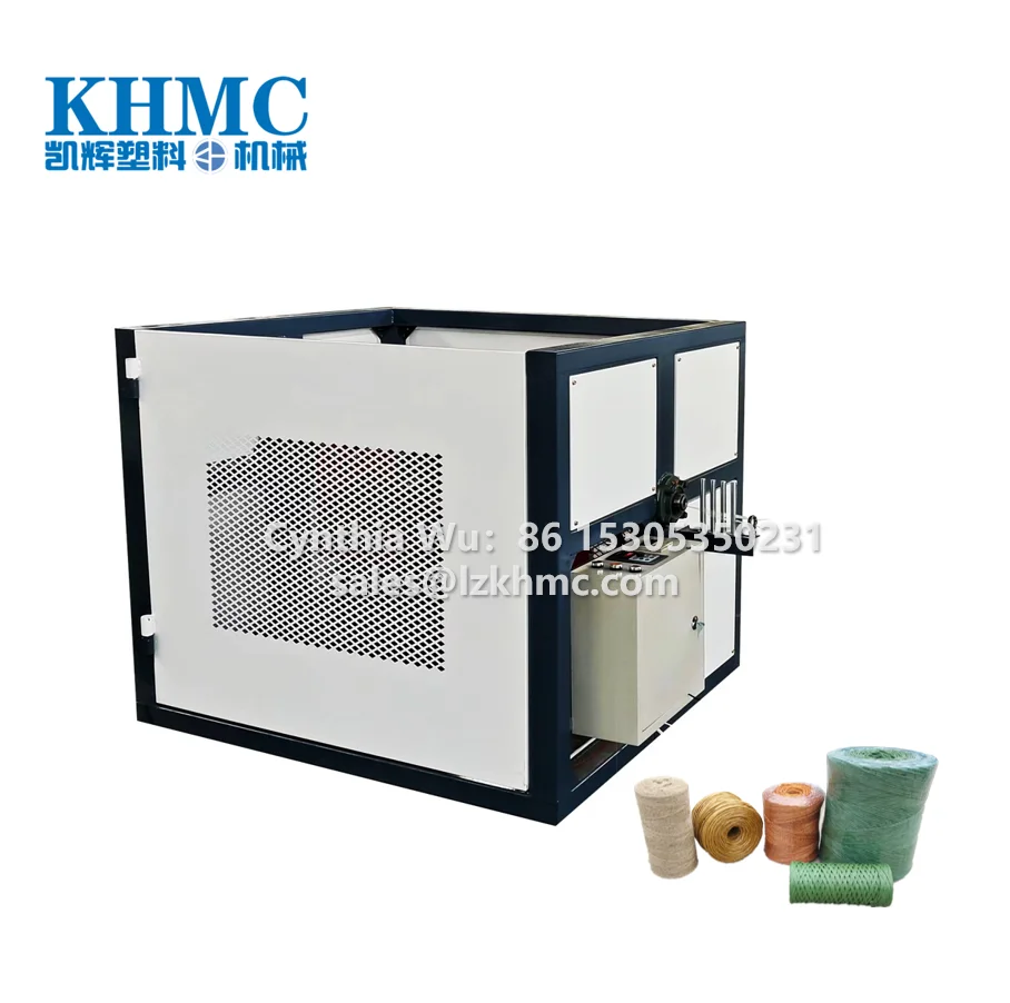 PP Twine twisting and spool winding machine inflow twister/ 5kg bobbin winding and twisting machine