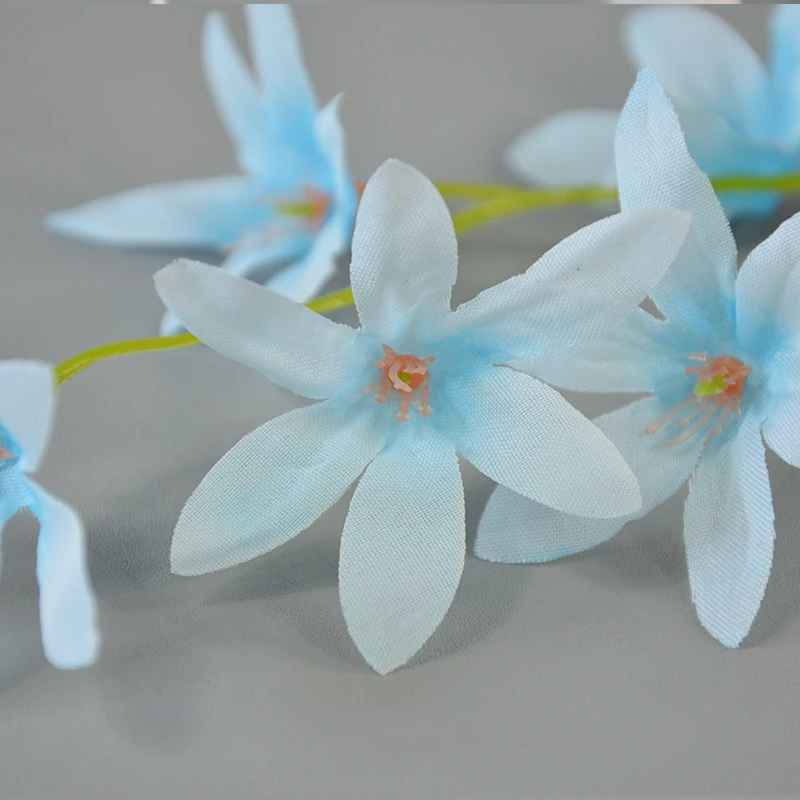 5CM Artificial Silk Orchid Cattleya Flower Head For Diy Wedding Home Garland Headwear Wearth Decorative Accessory Props