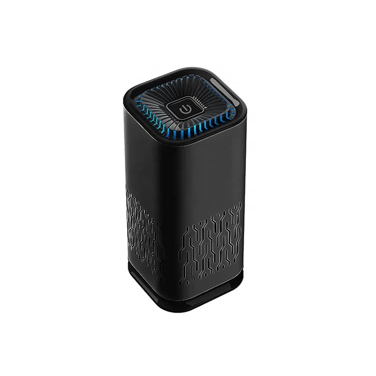 Three Mode H13 Portable Smart Car Air Purifier With Wireless Charging