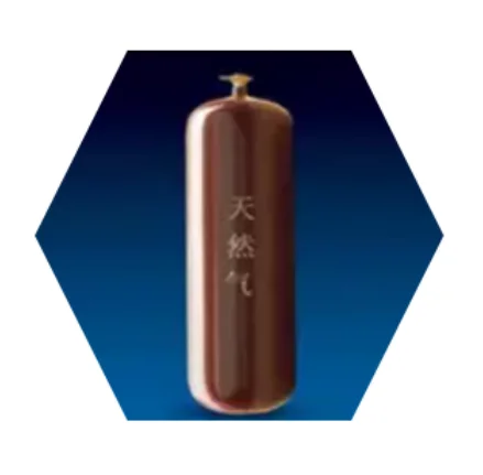 Multi component mixed gaseous fossil fuel natural gas