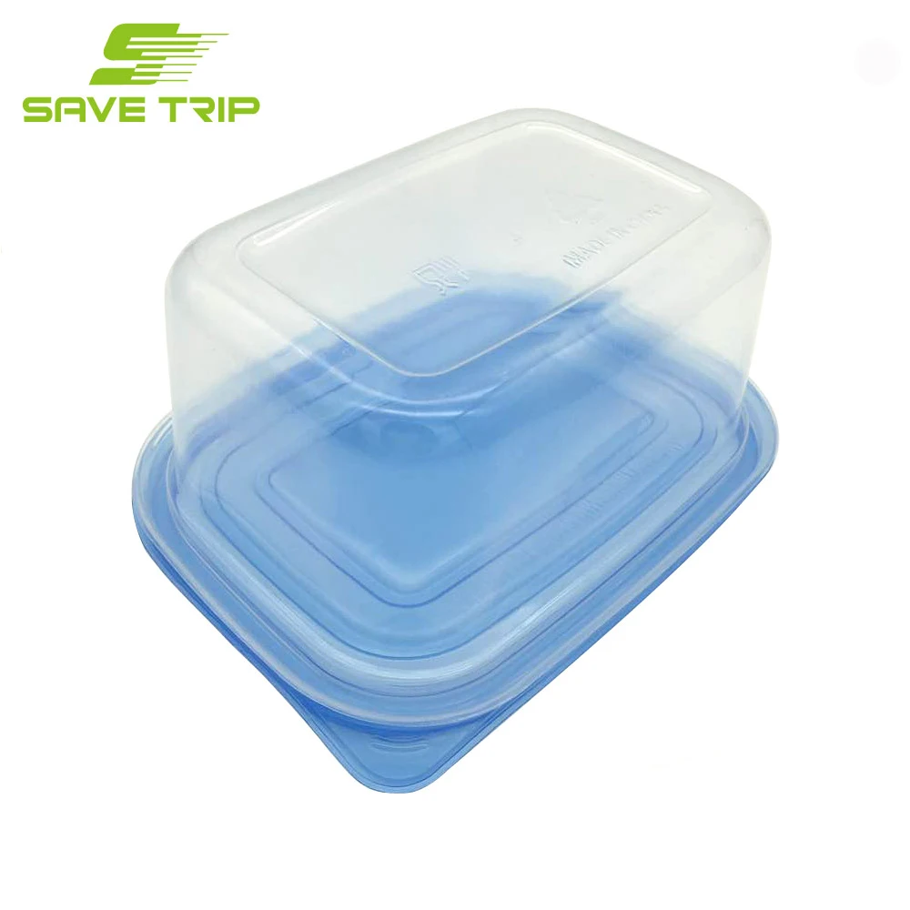 Food Storage Containers with Leakproof Lids, Deep 24oz Large Lunch Box Potluck Container Reusable Disposable for Meal Prep