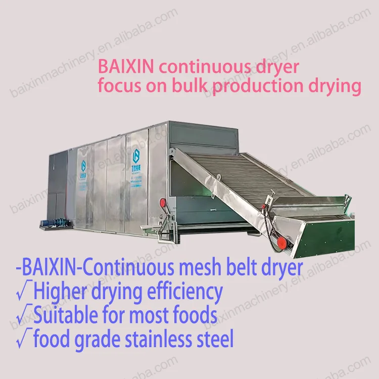 Factory price Betel Nut Box-type Belt Drying Machine Best selling mesh belt dryer Price Thyme Leaf Dryer For XC-MG Spare Parts