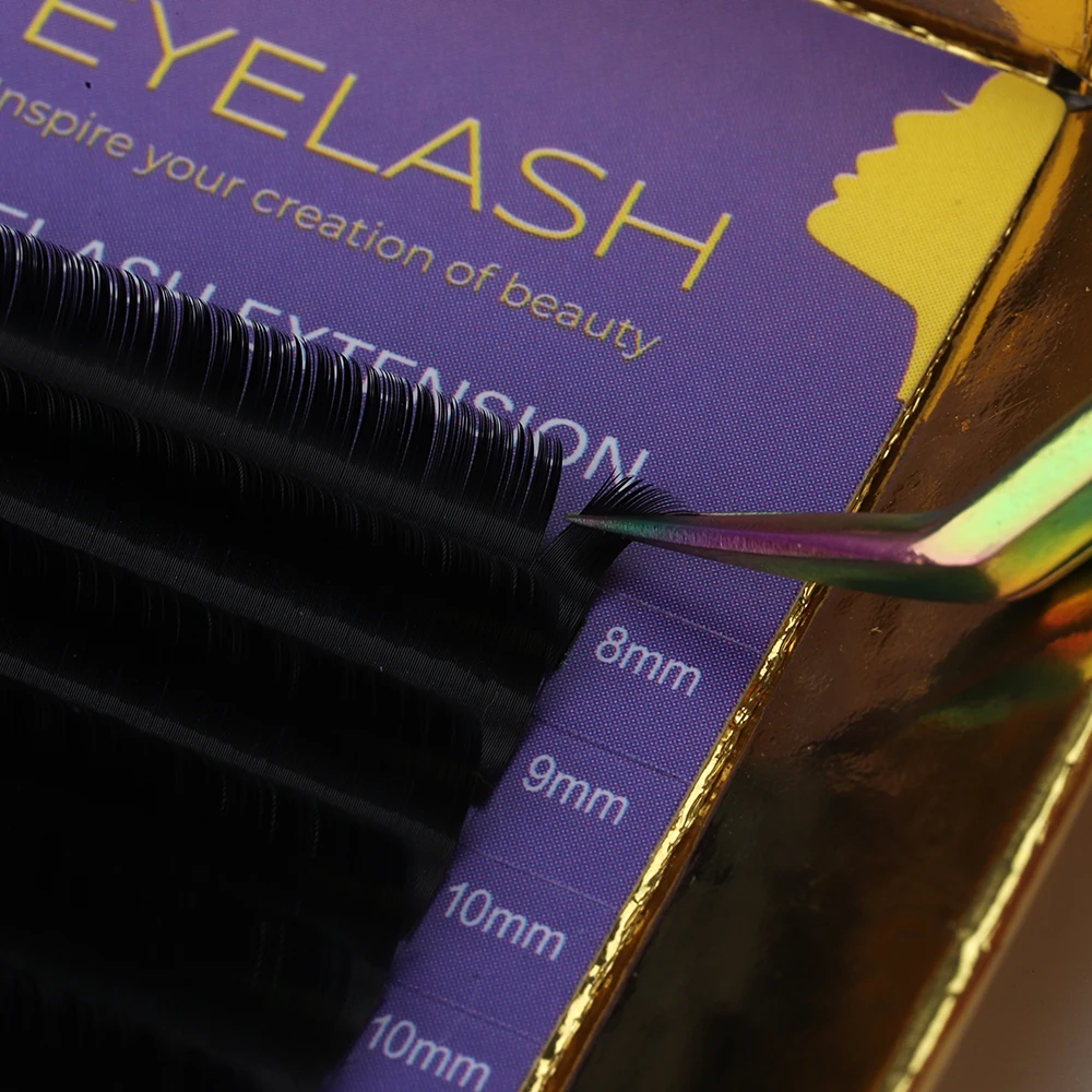 SP EYELASH Korean PBT 0.03 0.05 0.07mm Mega Volume Individual Cashmere High Quality Silk Volume Eye Lash Extension Trays
