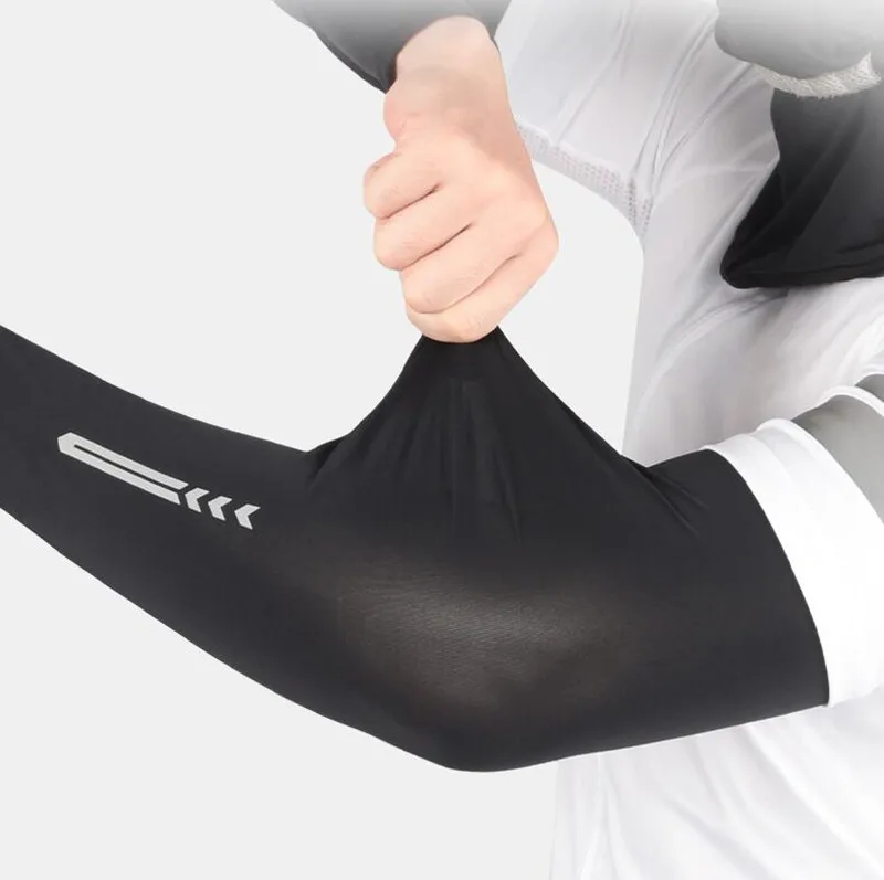 Лидер продаж спортивные рукава на руку для мужчин и женщин защиты от солнца предплечья Компрессионные Рукава