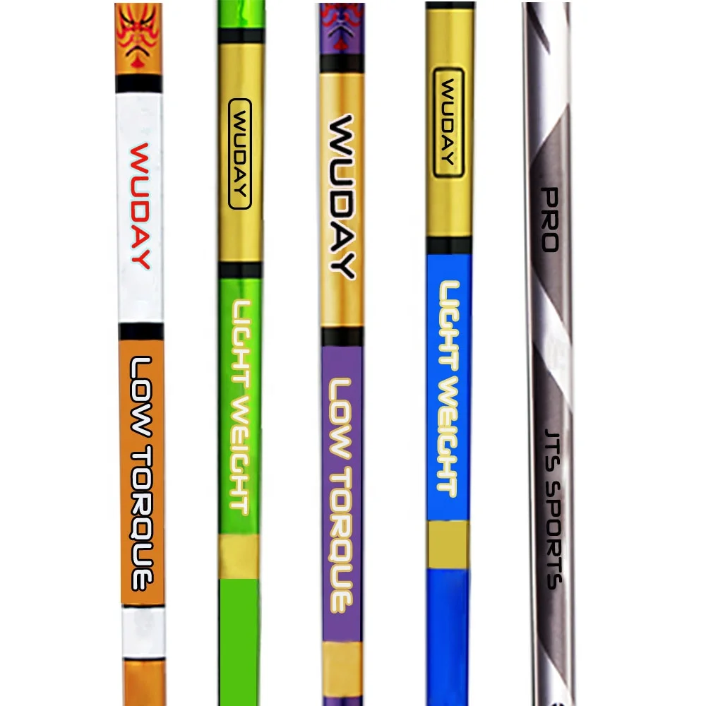 Wholesale Carbon Fiber Graphite Golf Club Shafts Custom Logo Carbon For Golf Driver