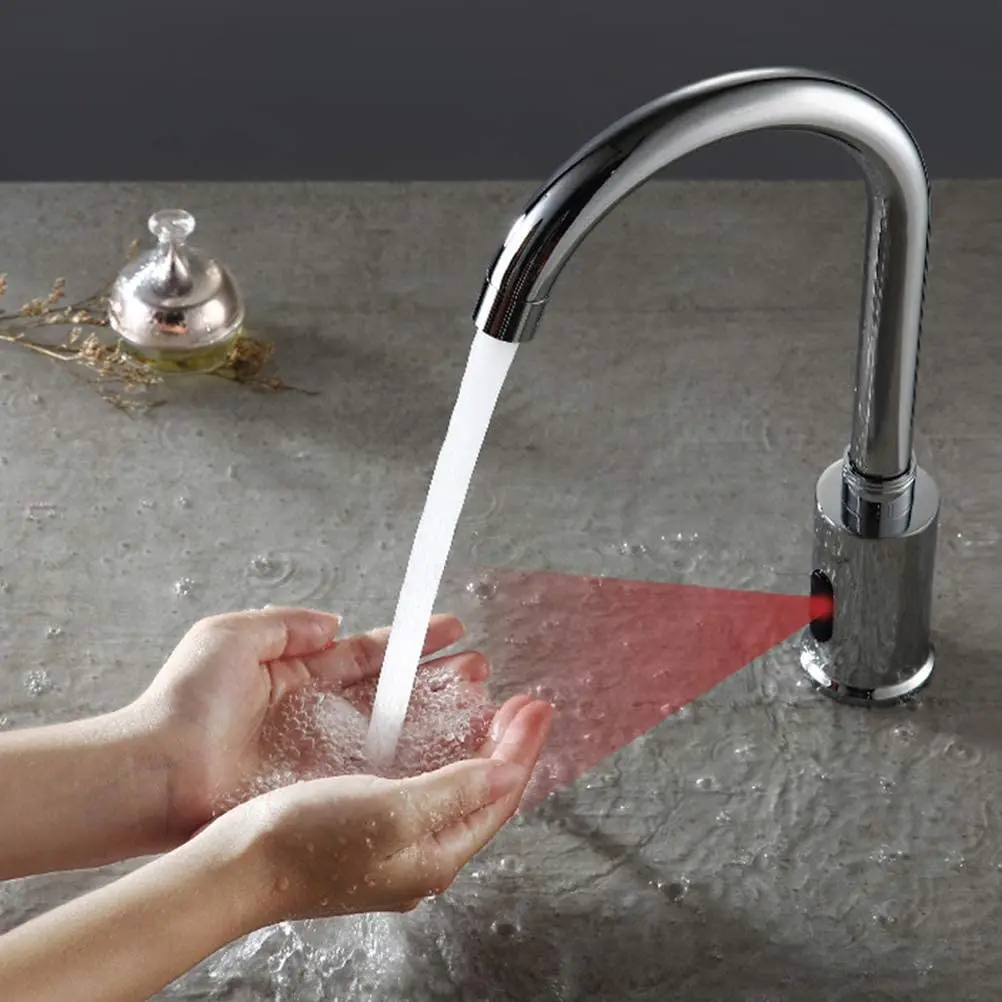 Touchless Kitchen Faucet with Pull Down Sprayer Motion Sensor Activated