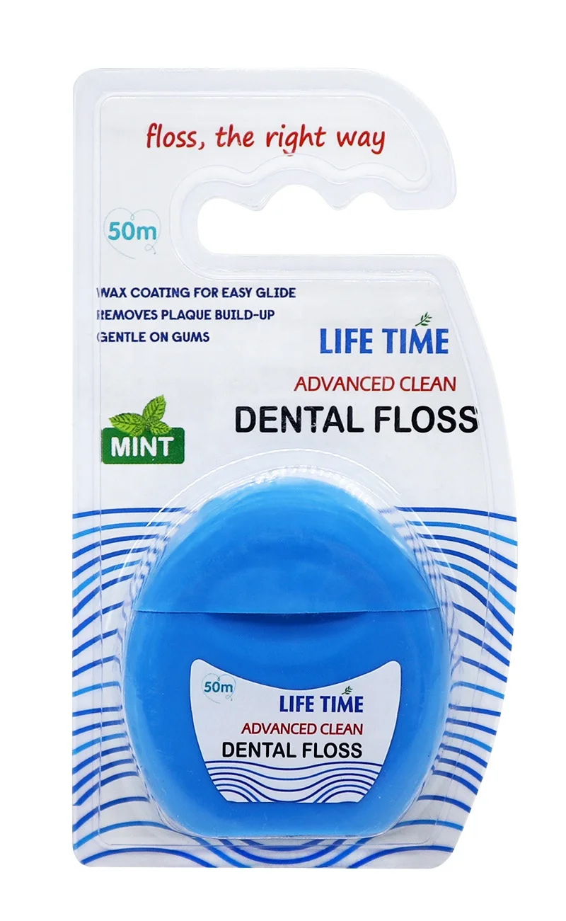 dental floss thread corn floss eco friendly oral cleaning bamboo charcoal coconut dental flosser