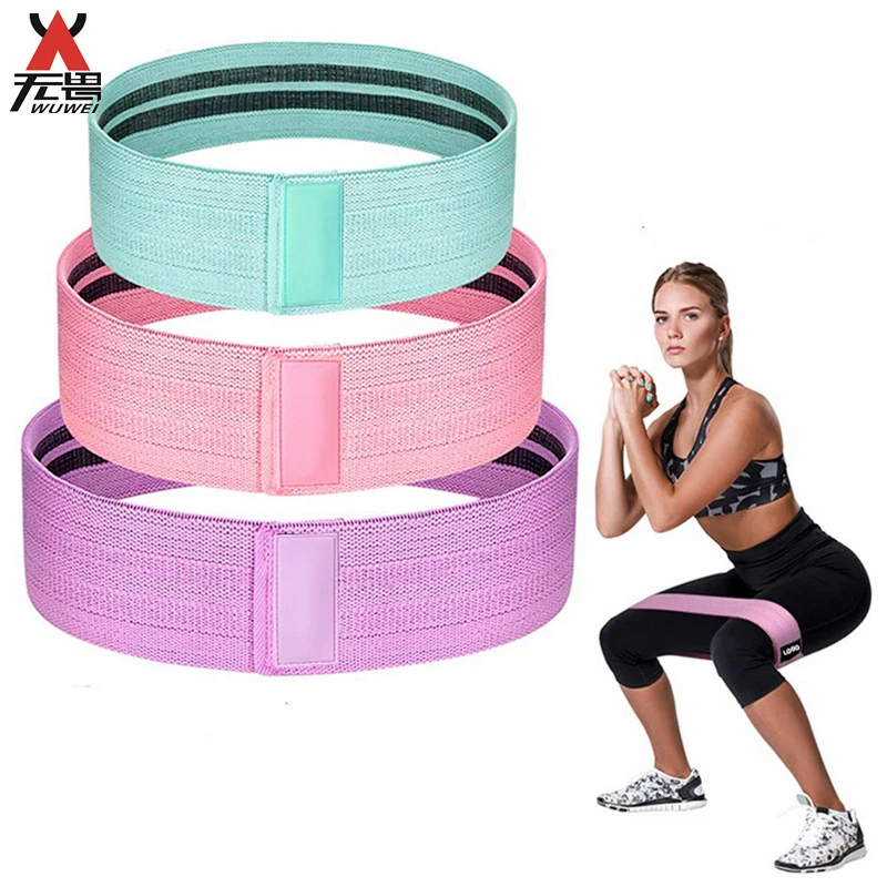 
Factory hot sale fitness exercise hip circle booty shaping resistance band 