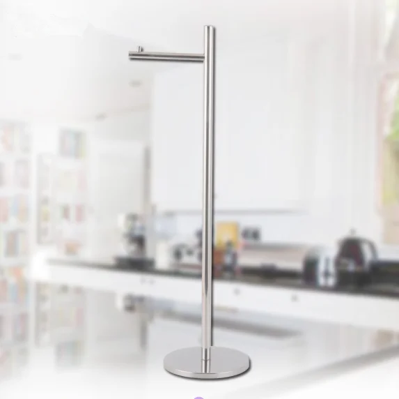 New Style Tissue Roll Holder Bathroom Floor Stand Toilet Paper Holder