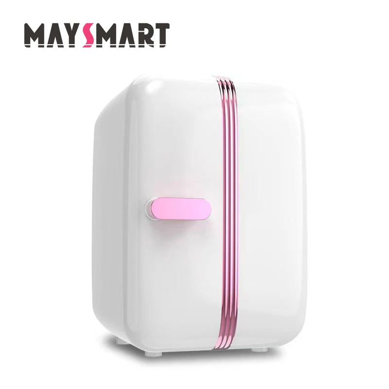 Portable small single door mini skin care cosmetic refrigerator freezer