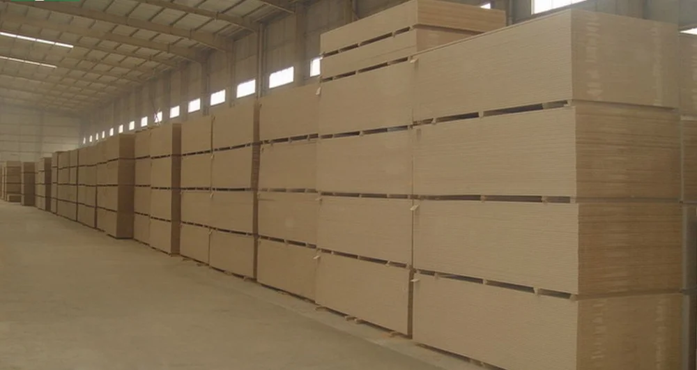 Wholesale Plain MDF 18mm medium density MDF 1220x2440mm for furniture