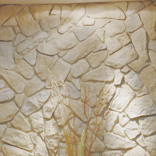 white wall decorative facing stone customized colors