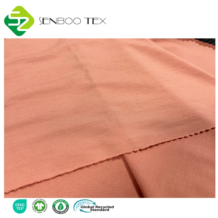 Best Quality Oeko Tex Bamboo Fabric Spandex Dyed Pattern Sleepwear Shirts Underwear Bedding Suits Diapers Activewear Accessories