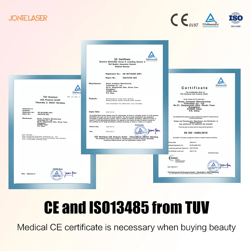 New Arrival Laser Diode 755Nm 808Nm 1064Nm Diode Laser Hair Removal Beauty Machine From Beijing jonte