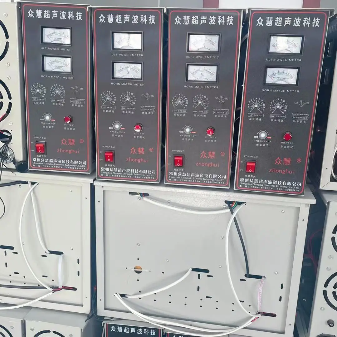 New arrival Favorable Price welding transducer with booster horn for non-woven welding