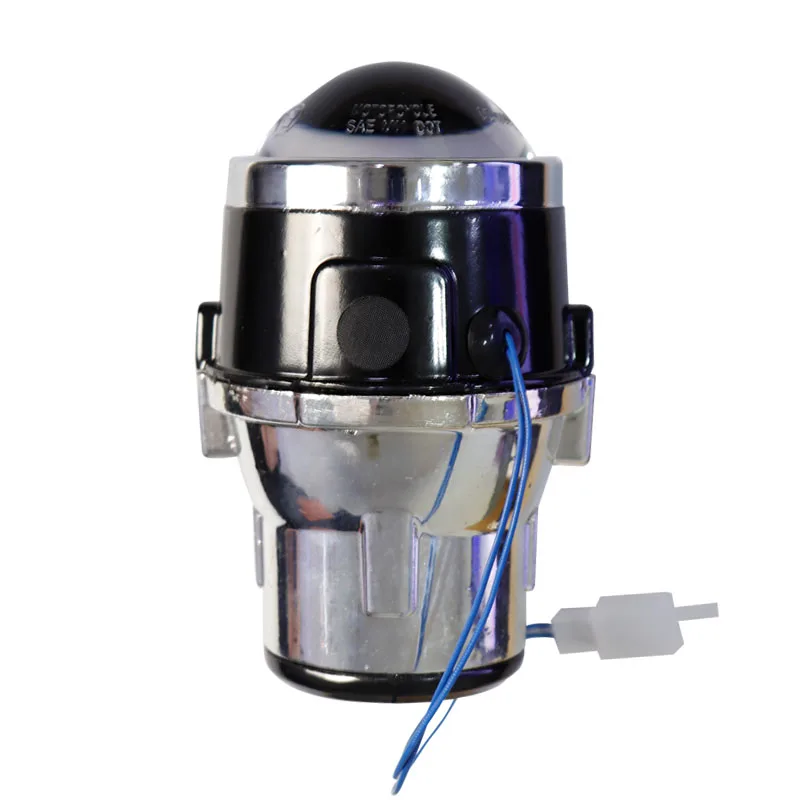 Metal 2.5 Inch Bi-Xenon HID Auto Car-Styling Fog Light Projector Lens Hi/Lo Fog Lamp Car Retrofit H11 HID Bulbs DC 12V