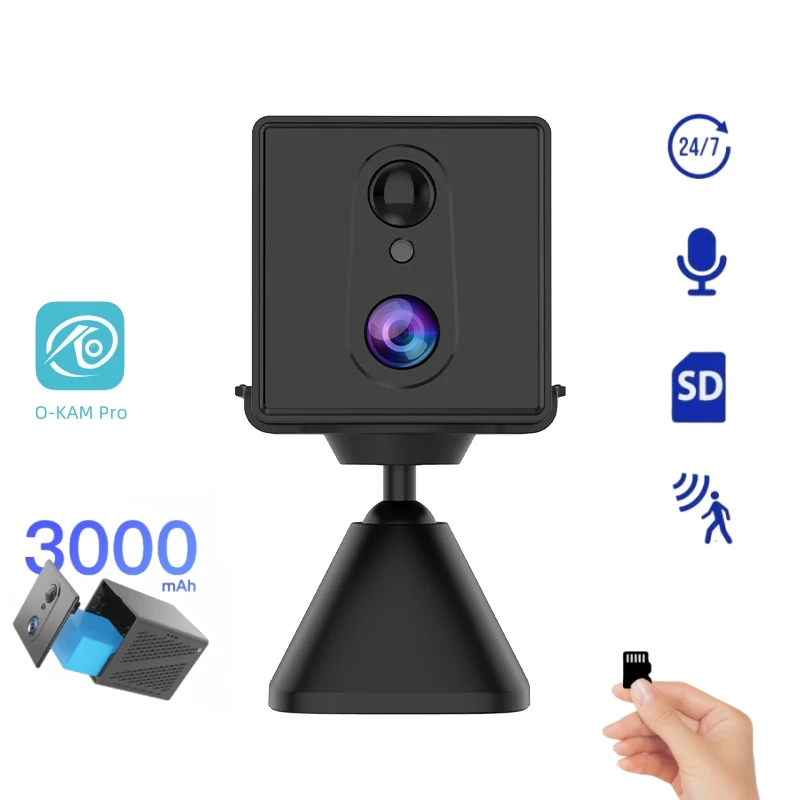 Беспроводная мини-камера CB75 4g 3000 мАч