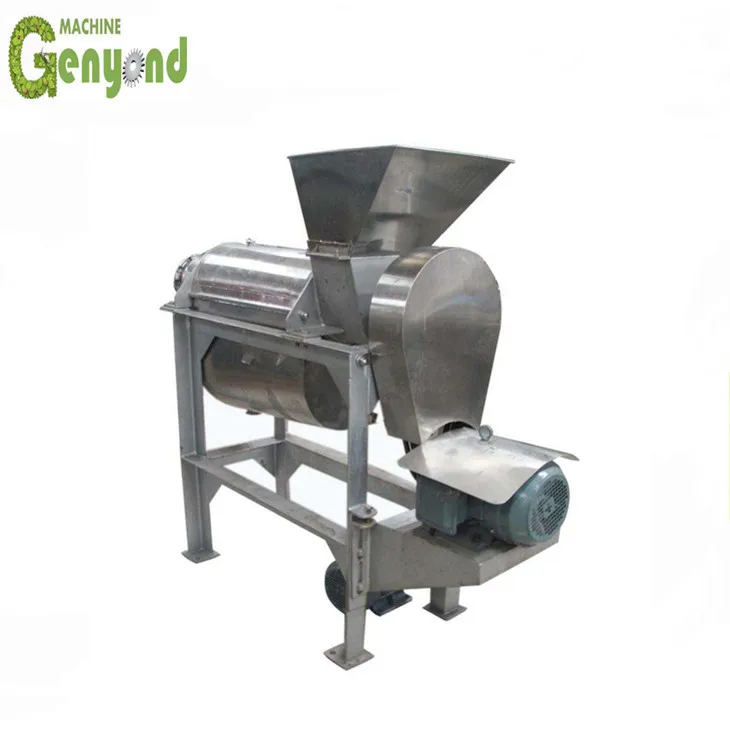 Hight efficient industrial ginger screw press juicer