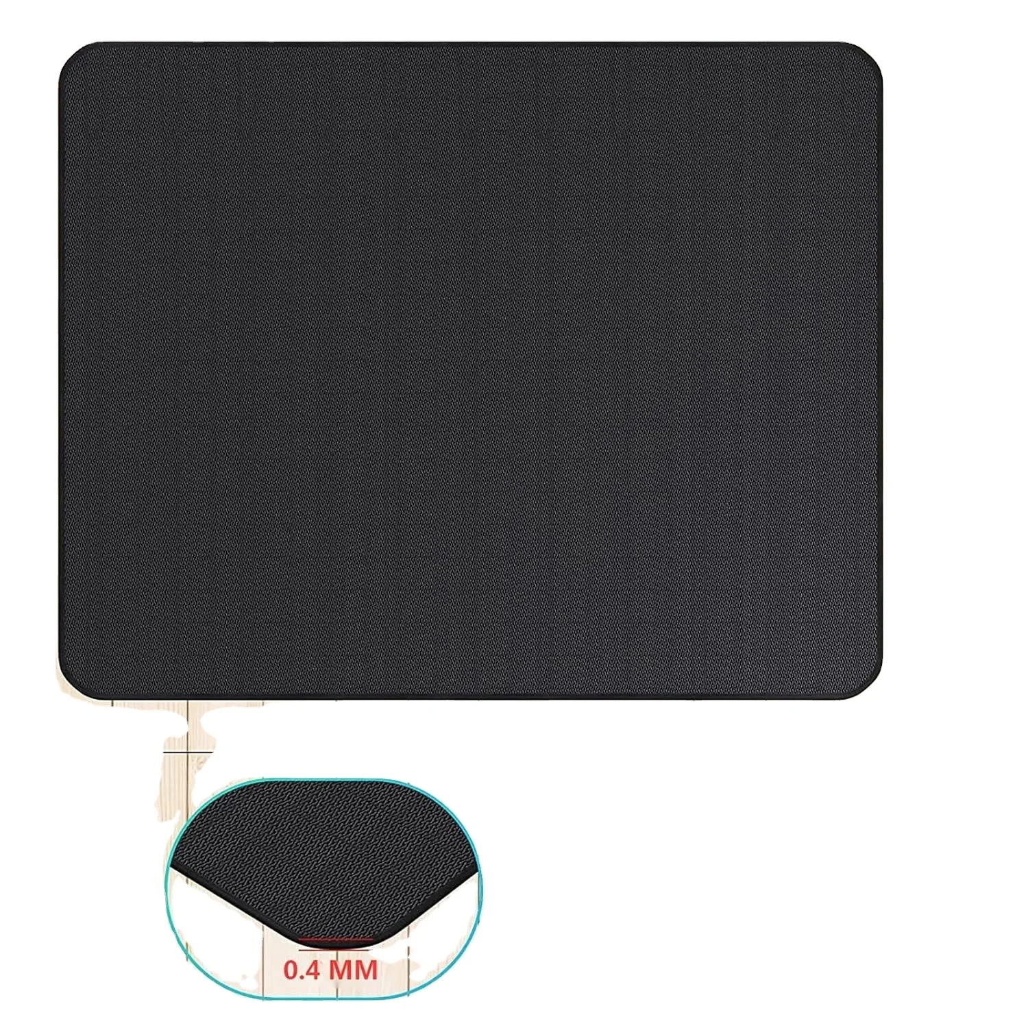 Double-Sided Fireproof and Waterproof Outdoor Grill Pad Heat Resistance Silicone Coating Fiberglass