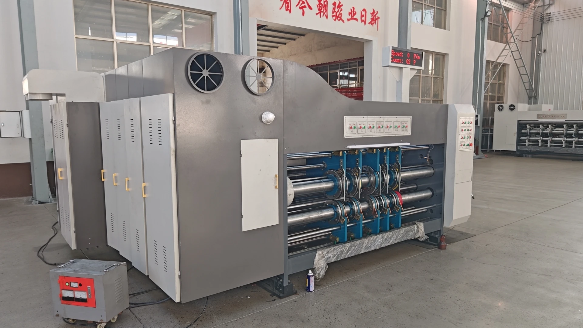 Flexo Printing and Carton Slotter Machine Automatic Box Production Line Corrugated Printer