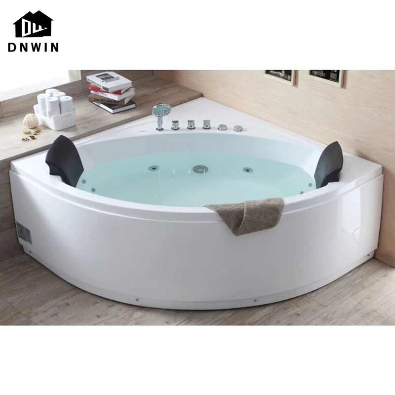 New Design Indoor Modern Massage Spa Freestanding Bathtub Acrylic Whirlpool Massage Bath Tubs