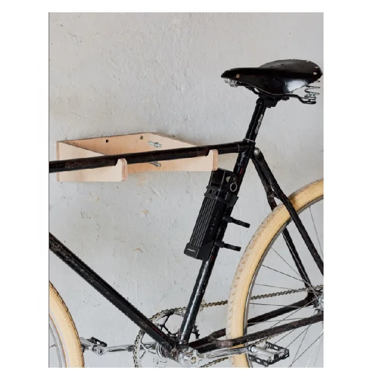 Road Bike Wall Mounted Rack Bike Holder Wall Mount Plywood Bike Bicycle Rack