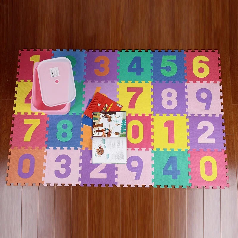 Fast shipping cheap price EVA puzzle foam floor MATS playmat baby alphabet MATS for kids