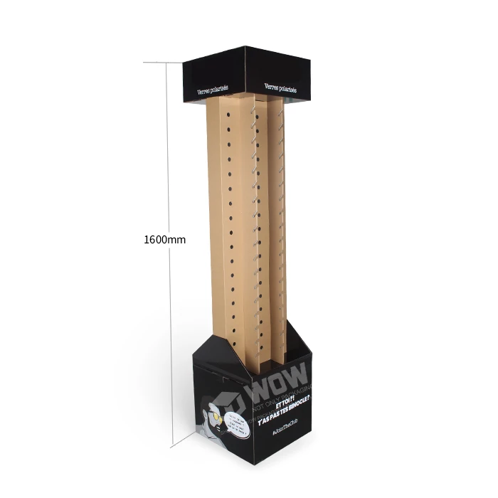 Shopping Mall Modern Design Advertising Cardboard Material Paper Counter Display Sunglass