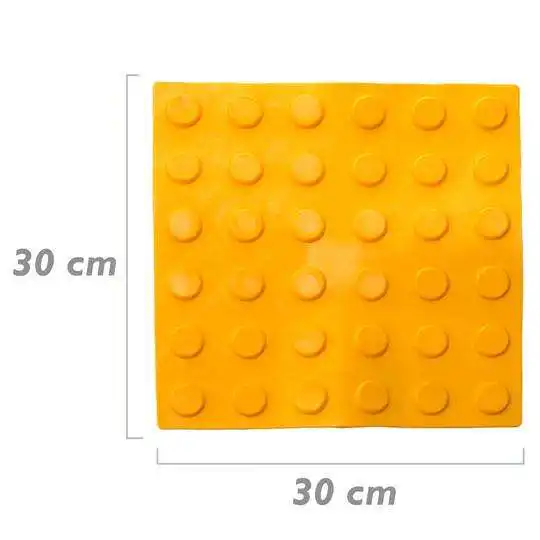 Custom outdoor non-slip blind path tactile indicator ceramic tiles