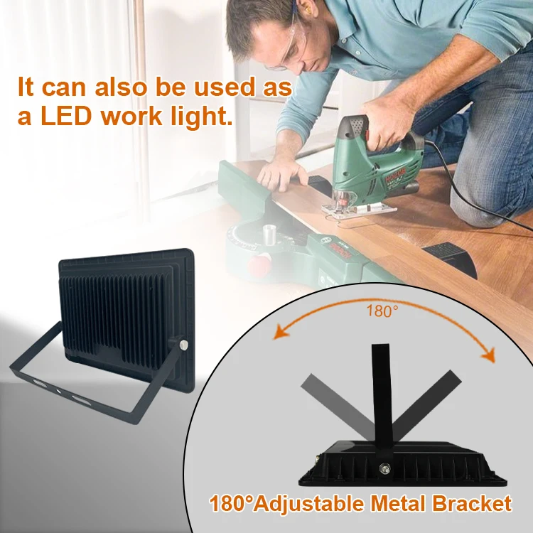 Adjustable Outdoor Waterproof Ip65 LED Flood Lights 50 Watts Floodlight Flood Light COB LED With Good Price For Football Field