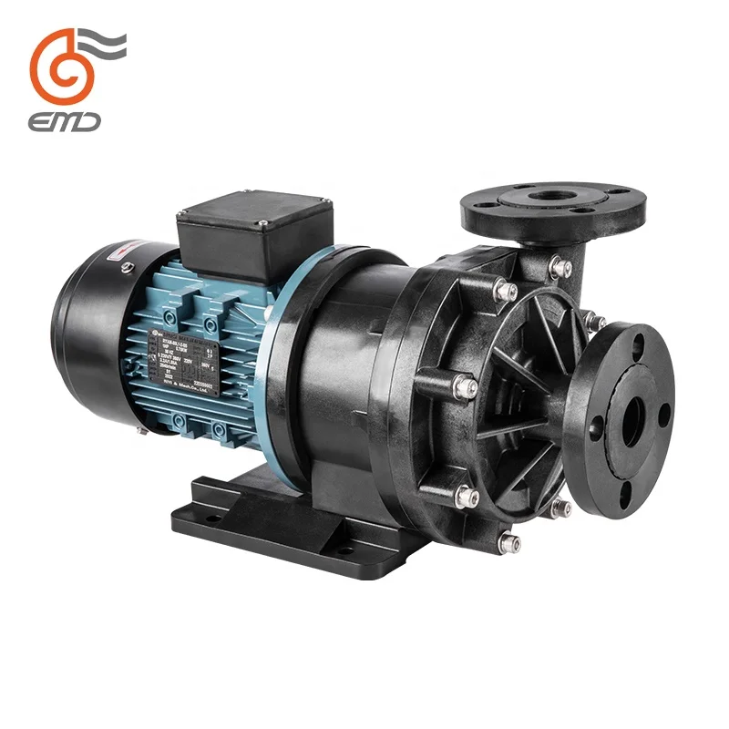AMX series 750w chemical pump no leakage corrosion acid and alkali resistant plastic circulating centrifugal magnetic pump
