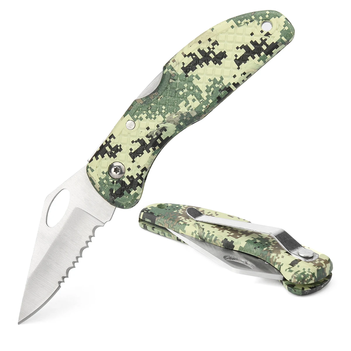 ZX 1028 Low MOQ OEM knife color pocket knife with ABS handle