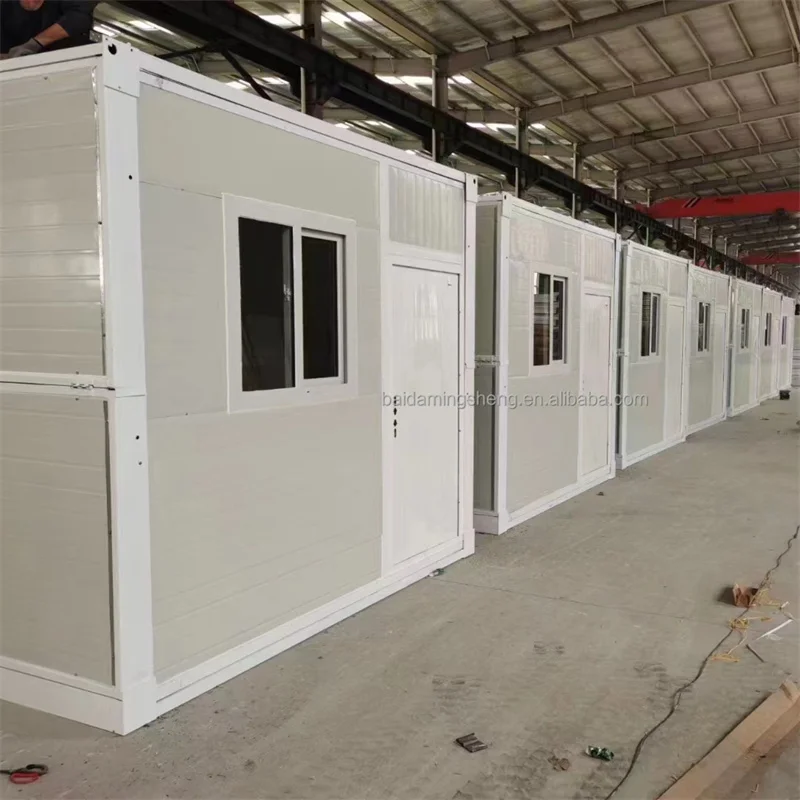 customized Folding  Prefab Homes Foldable prefabricated Container Office
