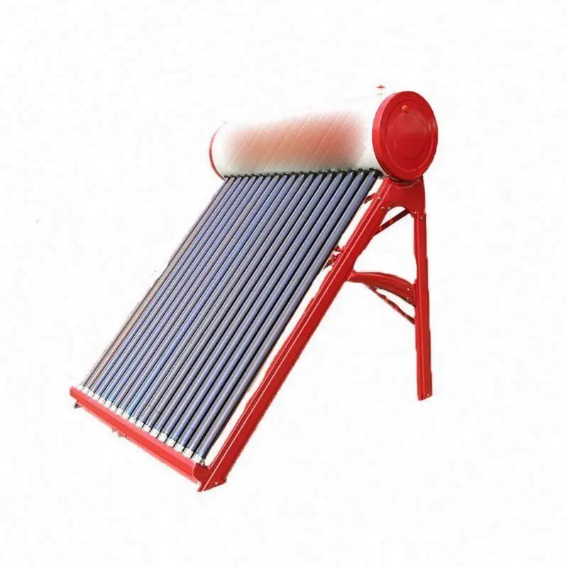 Water Heater For Tank Heaters Flat Panel Central Hotel 12 Volt Swimmingpool Vacuum Tube Heat Pipe Indirect Sun Solar Collector