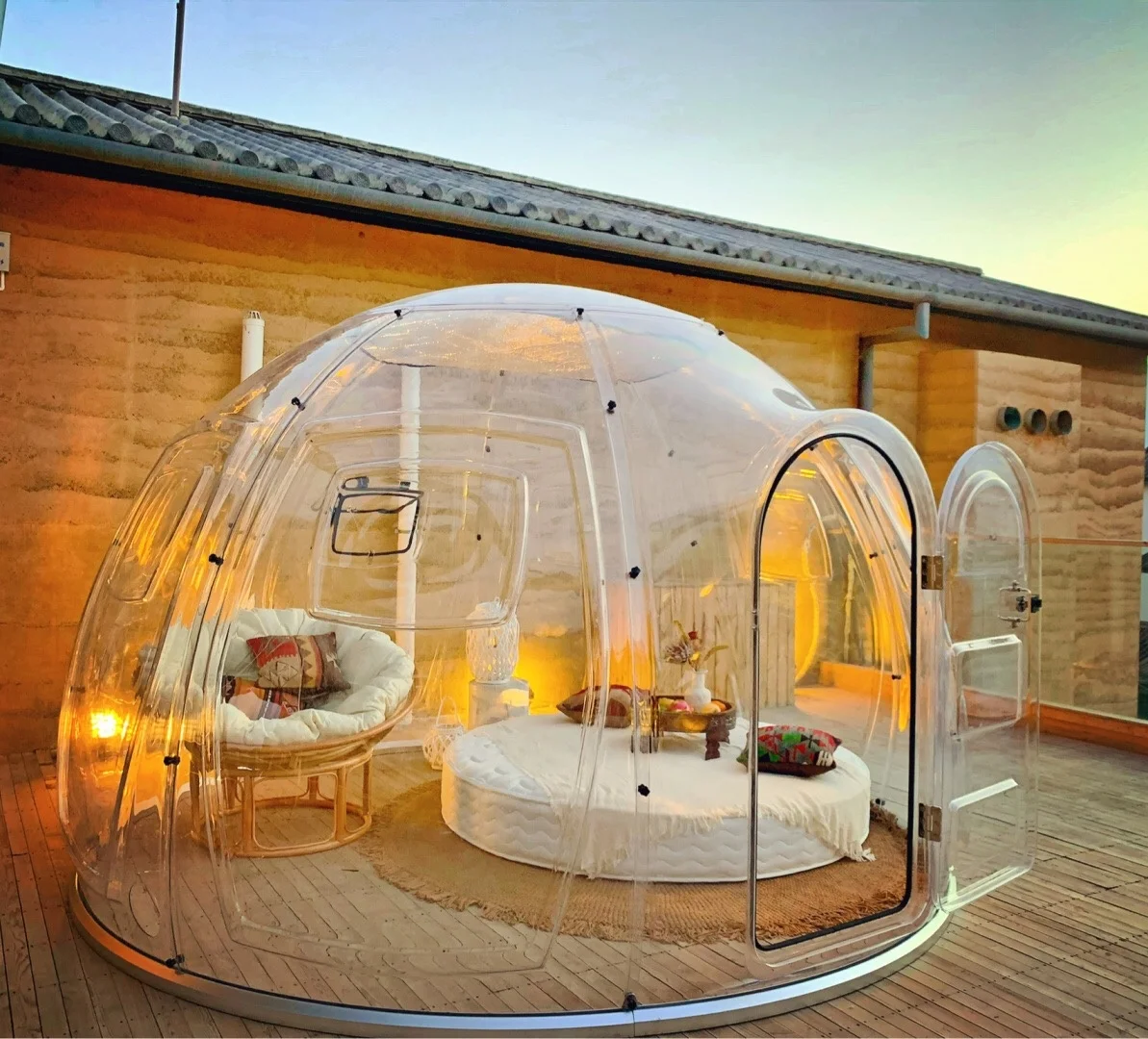Прозрачная крыша Igloo поликарбонатный дом Domo наружная прозрачная купольная палатка для ресторана и