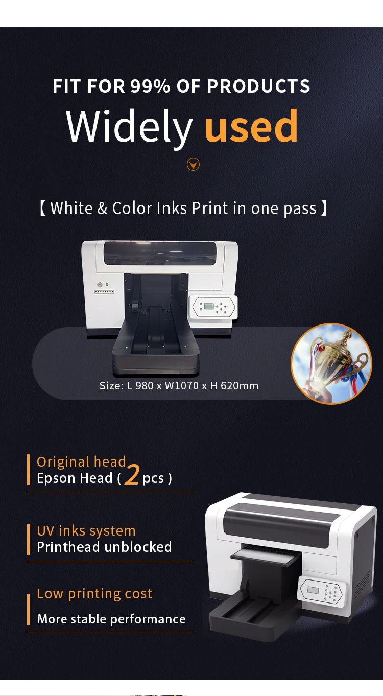 Promotion price a3 UV DTF printing machine