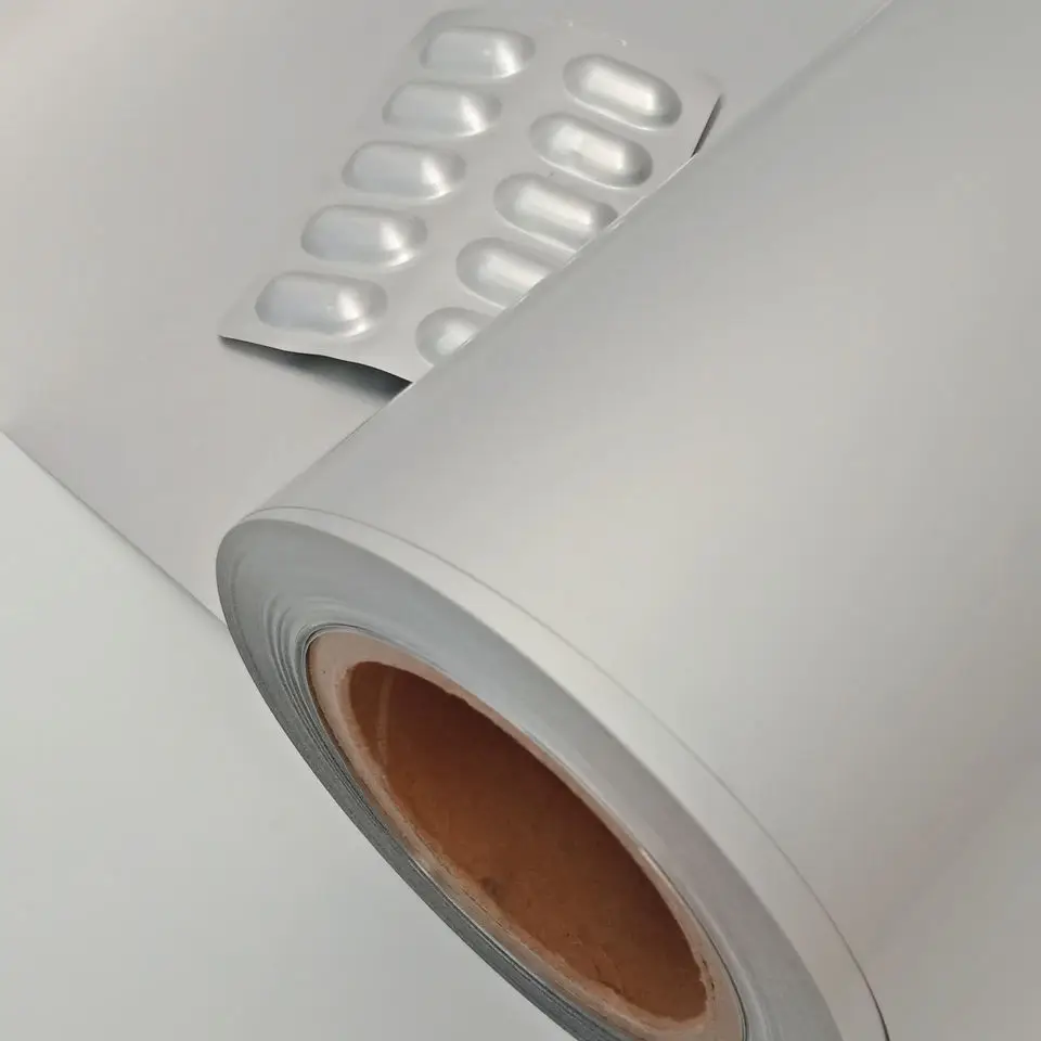 Pharmaceutical Alu Alu Blister Aluminum Foil For Tablets Pills Packaging